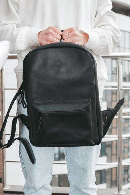 Urban Leather Rucksack, Everyday Leather Backpack for Women, Christmas
