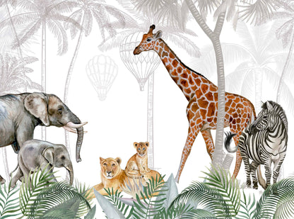 Safari Wallpaper Mural