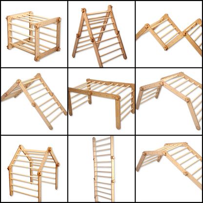 Montessori Climber Set 6 Pieces | Indoor Playground Set