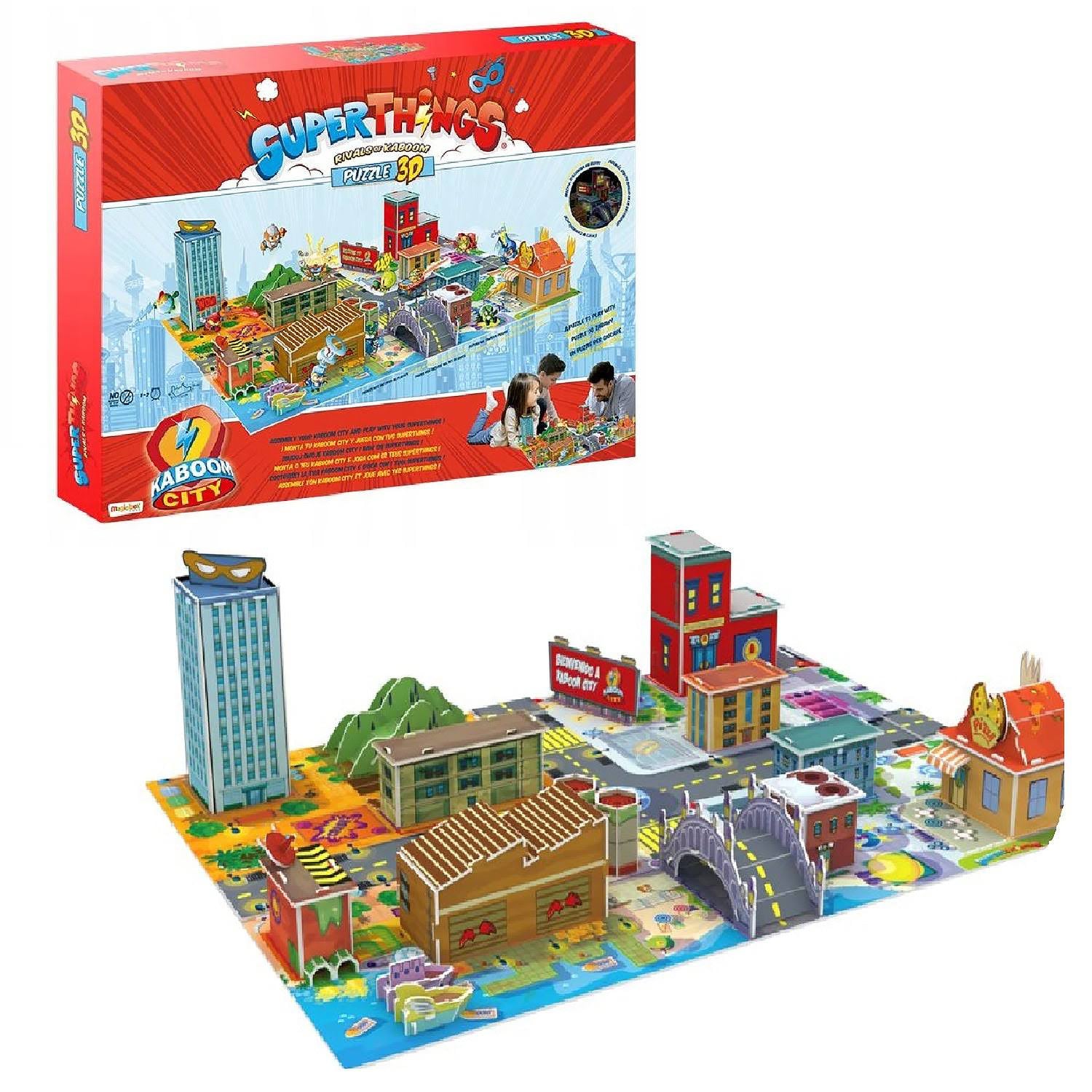 Zummy Super Things Rivals of Kaboom City 3D Puzzle