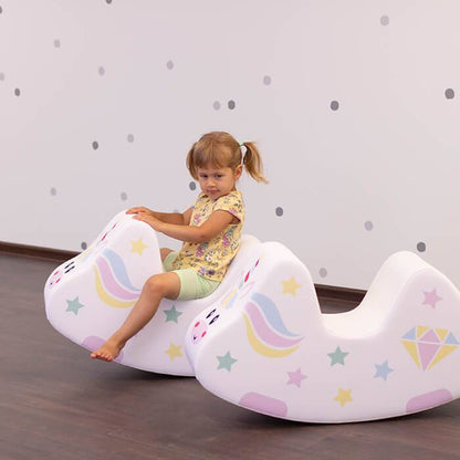 Soft Play Ride On Toy - Unicorn