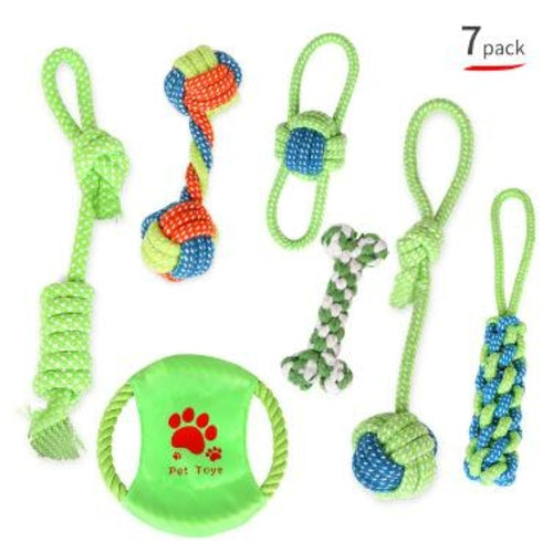 Multifunction Pet Molar Bite Dog Toys Rubber Chew Ball Cleaning Teeth