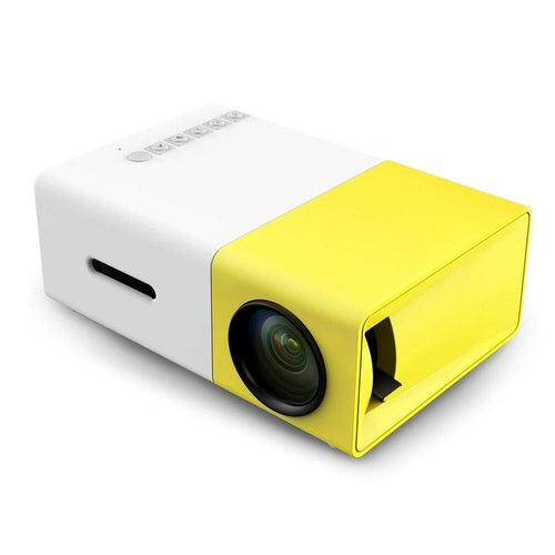 YG300 LED Portable Projectors 400-600LM 3.5mm Audio 320 x 240 Pixels